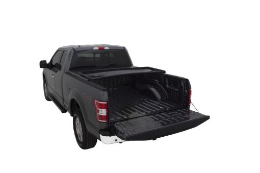 Picture of Lund 07 - 17 Toyota Tundra (5.5ft. Bed) Genesis Tri - Fold Tonneau Cover - Black
