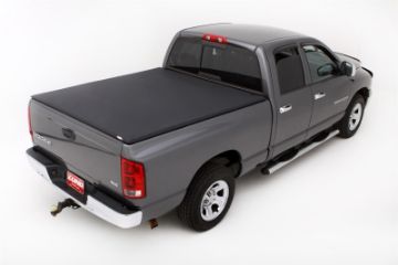 Picture of Lund 02 - 17 Dodge Ram 1500 (6.5ft. Bed Excl. Rambox) Genesis Elite Tri - Fold Tonneau Cover - Black