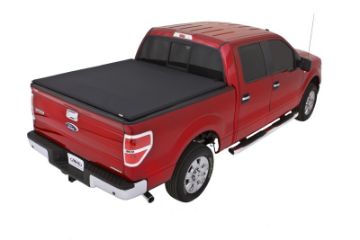 Picture of Lund 04 - 14 Ford F - 150 (5.5ft. Bed) Genesis Elite Tri - Fold Tonneau Cover - Black