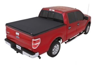 Picture of Lund 04 - 14 Ford F - 150 (6.5ft. Bed) Genesis Elite Tri - Fold Tonneau Cover - Black