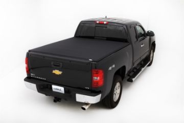Picture of Lund 07 - 13 Chevy Silverado 1500 (6.5ft. Bed) Genesis Elite Tri - Fold Tonneau Cover - Black
