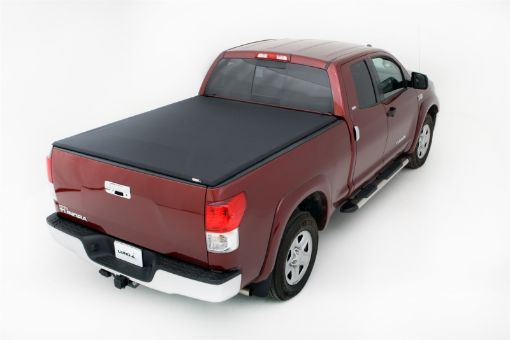 Picture of Lund 07 - 17 Toyota Tundra (6.5ft. Bed) Genesis Elite Tri - Fold Tonneau Cover - Black