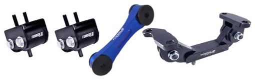 Picture of Torque Solution Engine Transmission Blue Pitch Mount 2002 - 2014 Subaru WRX 2004 Subaru STi