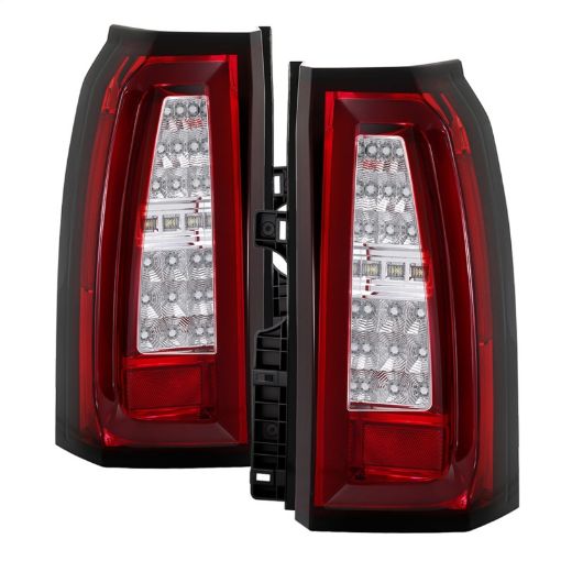 Picture of Spyder Chevy Tahoe Suburban 15 - 17 LED Tail Lights - Red Clear (ALT - YD - CTA15 - LED - RC)