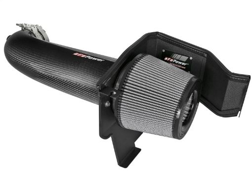 Picture of aFe POWER Magnum FORCE Carbon Fiber Stage 2 Track Series Pro Dry S CAIS - 11 - 18 Dodge Challenger V8