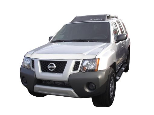 Picture of AVS 05 - 18 Nissan Frontier Aeroskin Low Profile Hood Shield - Chrome