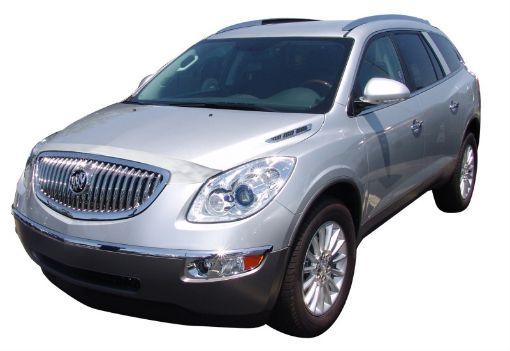 Picture of AVS 08 - 12 Buick Enclave Aeroskin Low Profile Hood Shield - Chrome