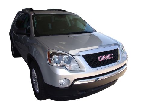Picture of AVS 07 - 12 GMC Acadia Aeroskin Low Profile Hood Shield - Chrome