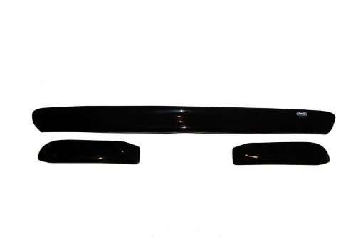 Picture of AVS 94 - 01 Dodge RAM 1500 Bugflector Deluxe 3pc Medium Profile Hood Shield - Smoke