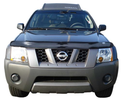 Picture of AVS 05 - 16 Nissan Xterra High Profile Bugflector II Hood Shield - Smoke