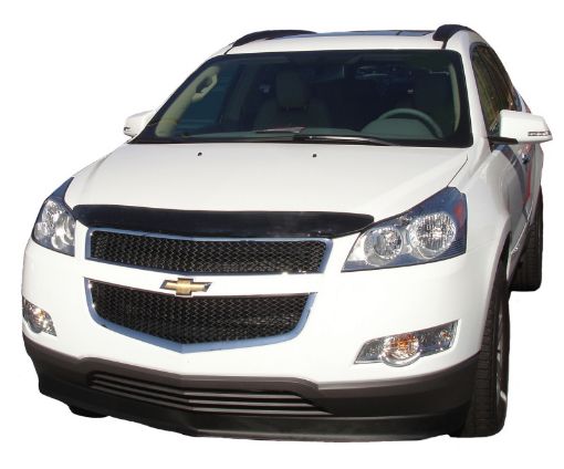 Picture of AVS 09 - 12 Chevy Traverse High Profile Bugflector II Hood Shield - Smoke