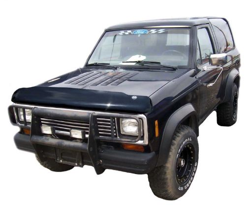 Picture of AVS 87 - 91 Ford Pickup High Profile Bugflector II Hood Shield - Smoke
