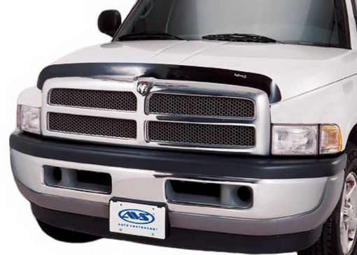 Picture of AVS 94 - 01 Dodge RAM 1500 (Front Mount) Bugflector Medium Profile Hood Shield - Smoke