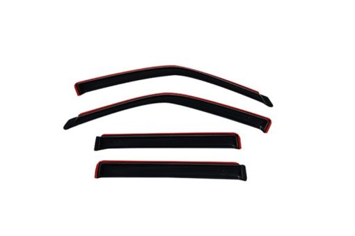 Picture of AVS 98 - 18 Lincoln Navigator Ventvisor In - Channel Front Rear Window Deflectors 4pc - Smoke