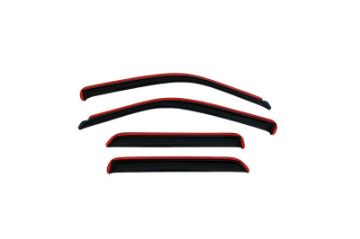 Picture of AVS 00 - 05 Dodge Neon Ventvisor In - Channel Front Rear Window Deflectors 4pc - Smoke