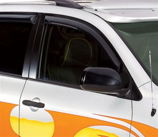 Picture of AVS 08 - 18 Toyota Sequoia Ventvisor In - Channel Front Rear Window Deflectors 4pc - Smoke