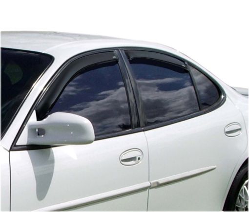 Picture of AVS 97 - 03 Pontiac Grand Prix Ventvisor In - Channel Front Rear Window Deflectors 4pc - Smoke