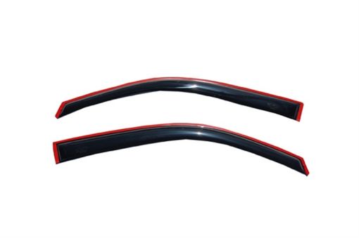 Picture of AVS 04 - 14 Ford F - 150 Supercab Ventvisor In - Channel Window Deflectors 2pc - Smoke