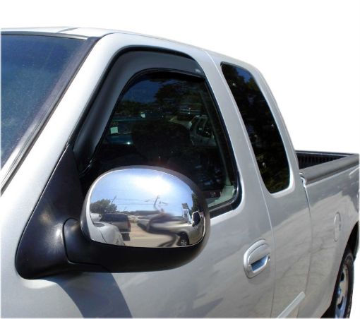 Picture of AVS 97 - 03 Ford F - 150 Standard Cab Ventvisor In - Channel Window Deflectors 2pc - Smoke