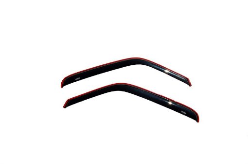 Picture of AVS 99 - 11 Ford Ranger (Fixed Window) Ventvisor In - Channel Window Deflectors 2pc - Smoke