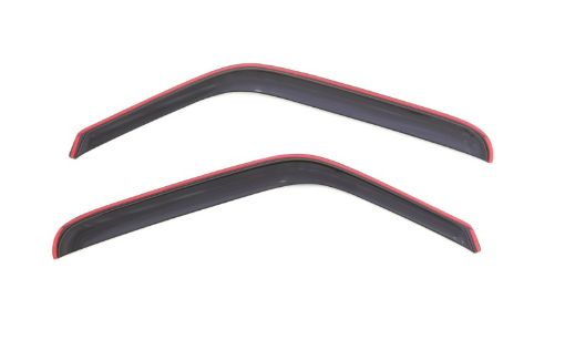 Picture of AVS 93 - 11 Ford Ranger Standard Cab Ventvisor In - Channel Window Deflectors 2pc - Smoke