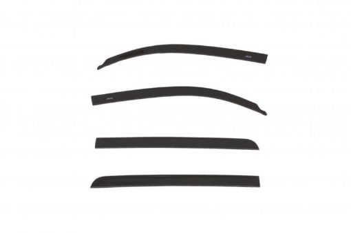 Picture of AVS 15 - 18 Toyota Tundra Crewmax Low Profile Color Match Ventvisors 4pc - Black