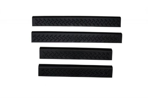 Picture of AVS 05 - 15 Toyota Tacoma Access Cab Stepshields Door Sills 4pc - Black