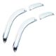 Picture of AVS 98 - 18 Lincoln Navigator Ventvisor Outside Mount Front Rear Window Deflectors 4pc - Chrome