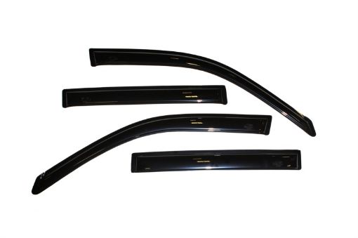 Picture of AVS 01 - 07 Toyota Highlander Ventvisor Outside Mount Window Deflectors 4pc - Smoke