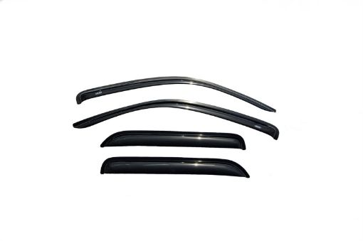 Picture of AVS 01 - 12 Ford Escape Ventvisor Outside Mount Window Deflectors 4pc - Smoke