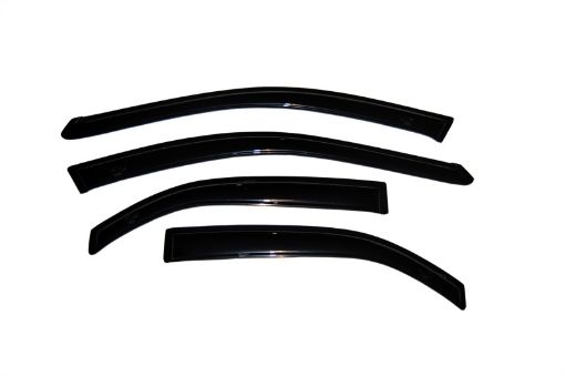 Picture of AVS 02 - 06 Toyota Camry Ventvisor Outside Mount Window Deflectors 4pc - Smoke