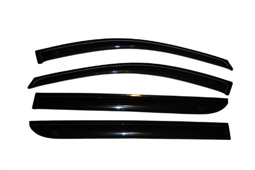 Picture of AVS 05 - 07 Honda Odyssey Ventvisor Outside Mount Window Deflectors 4pc - Smoke