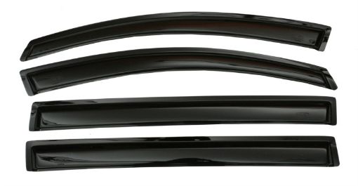Picture of AVS 11 - 17 Honda Odyssey Ventvisor Outside Mount Window Deflectors 4pc - Smoke