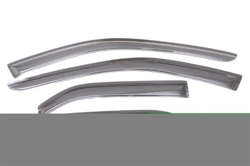 Picture of AVS 12 - 14 Toyota Camry Ventvisor Outside Mount Window Deflectors 4pc - Smoke