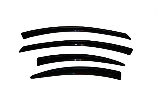 Picture of AVS 00 - 05 Dodge Neon Ventvisor Outside Mount Window Deflectors 4pc - Smoke
