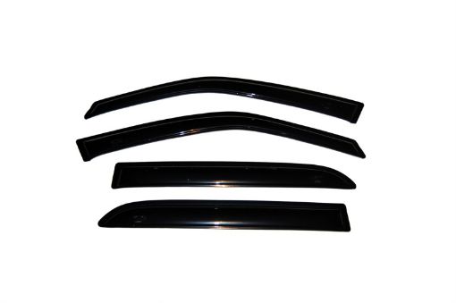 Picture of AVS 00 - 06 Cadillac Deville Ventvisor Outside Mount Window Deflectors 4pc - Smoke