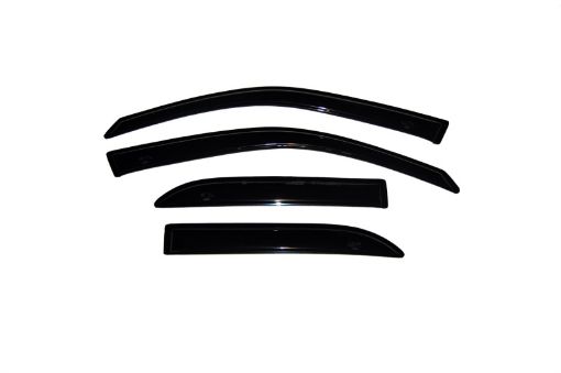Picture of AVS 02 - 07 Buick Rendezvous Ventvisor Outside Mount Window Deflectors 4pc - Smoke