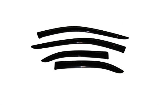 Picture of AVS 03 - 07 Kia Sorento Ventvisor Outside Mount Window Deflectors 4pc - Smoke