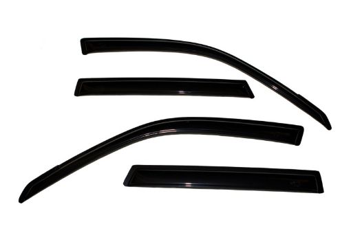Picture of AVS 06 - 09 Suzuki Grand Vitara Ventvisor Outside Mount Window Deflectors 4pc - Smoke