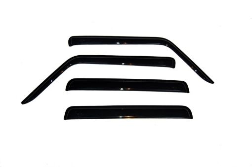 Picture of AVS 06 - 10 Jeep Commander Ventvisor Outside Mount Window Deflectors 4pc - Smoke