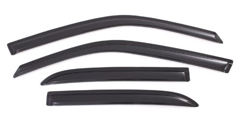 Picture of AVS 11 - 18 Chrysler 300 Ventvisor Outside Mount Window Deflectors 4pc - Smoke