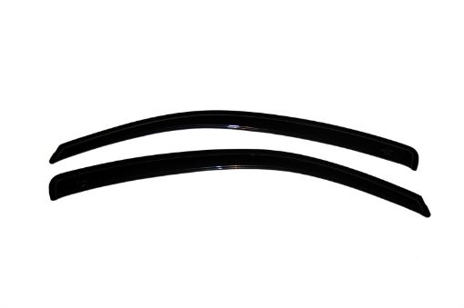 Picture of AVS 05 - 10 Chevy Cobalt Coupe Ventvisor Outside Mount Window Deflectors 2pc - Smoke