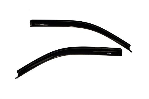 Picture of AVS 09 - 14 Ford F - 150 Standard Cab Ventvisor Outside Mount Window Deflectors 2pc - Smoke