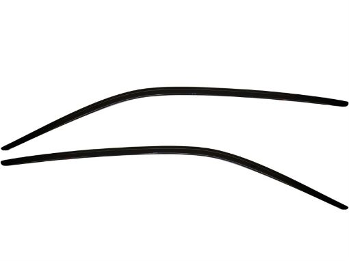 Picture of AVS 10 - 18 Chevy Camaro Ventvisor Outside Mount Window Deflectors 2pc - Smoke