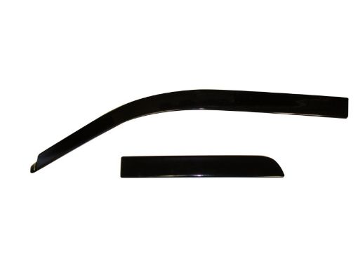 Picture of AVS 04 - 14 Ford F - 150 Supercab Ventvisor Low Profile Deflectors 4pc - Smoke