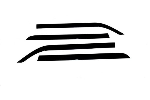 Picture of AVS 08 - 13 Scion XB Ventvisor Low Profile Deflectors 4pc - Smoke