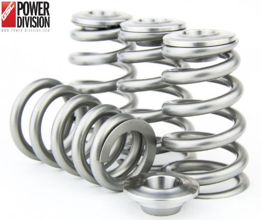 Picture of GSC P - D Toyota 3SGTE Conical Valve Spring and Ti Retainer Kit (Use w Shim OverShimless Bucket)