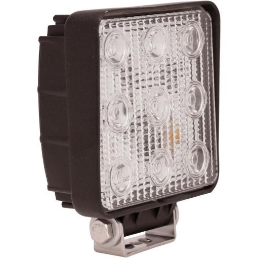 Picture of Westin LED Work Utility Light Square 4.6 inch x 5.3 inch Spot w3W Epistar - Black