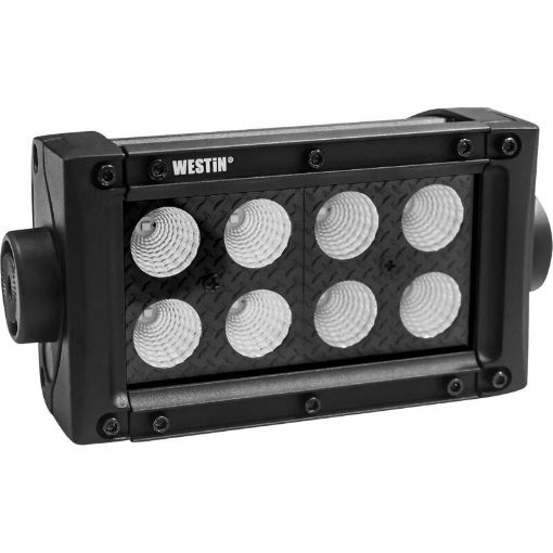 Picture of Westin B - FORCE LED Light Bar Double Row 4 inch Flood w3W Cree - Black