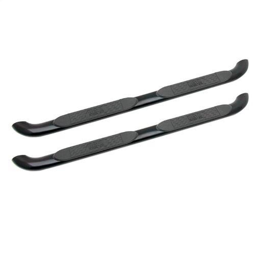 Picture of Westin 2005 - 2018 Toyota Tacoma Double Cab Platinum 4 Oval Nerf Step Bars - Black